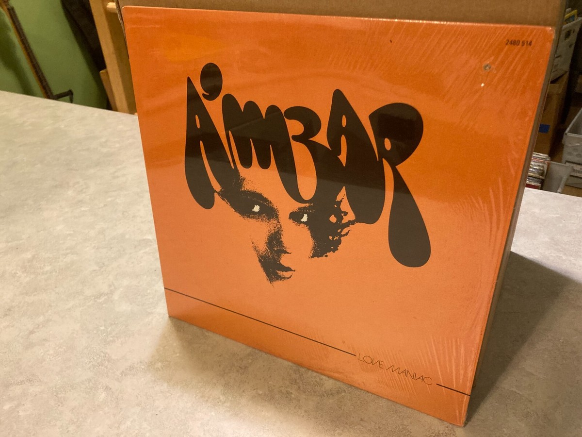 A'mbar Love Maniac Vinyl LP Record 1979 Polydor CANADA NEW OPEN