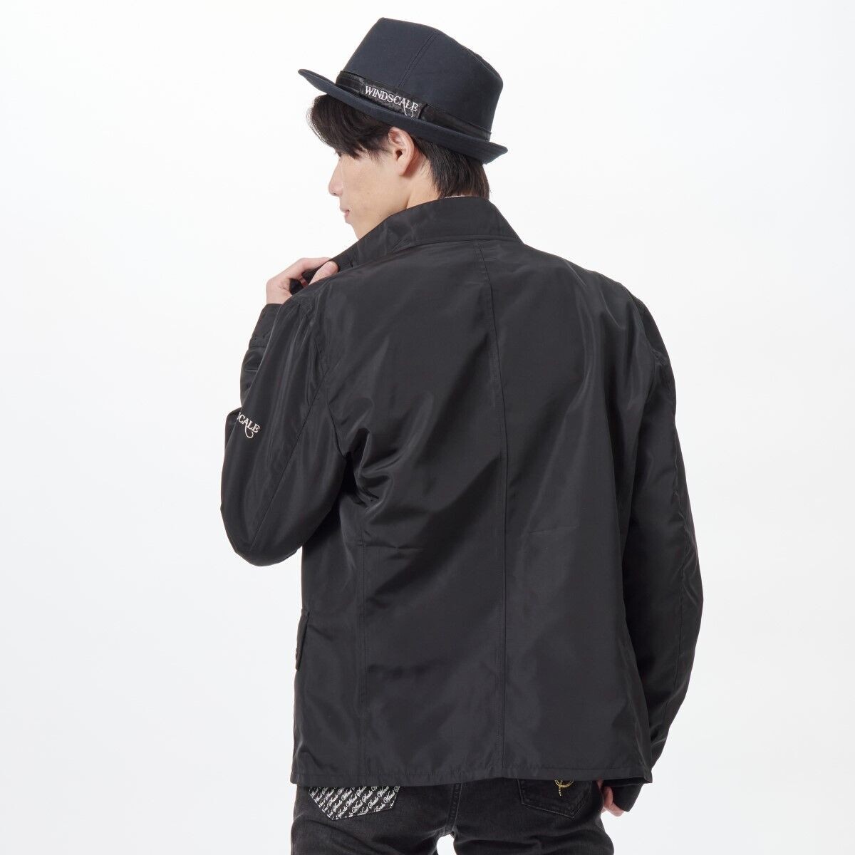 Kamen Rider W WIND SCALE Casual Jacket Black Shotaro Style Bandai