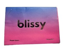 Blissy Hair Scrunchies Purple Ombre 2  3 Pack New In Box 50 Mulberry Silk
