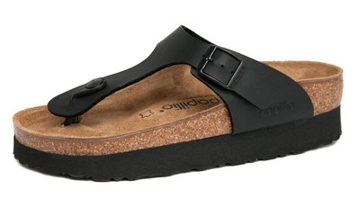 black platform birkenstock