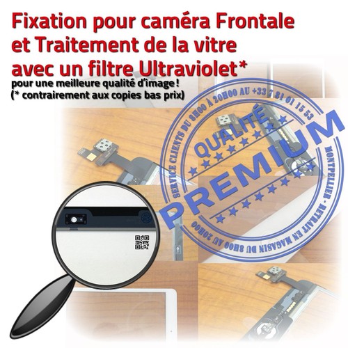 KIT Vitre Tactile iPad MINI A1489 Blanc Écran PREMIUM Assemblé Outils HOME IC - Photo 4/9
