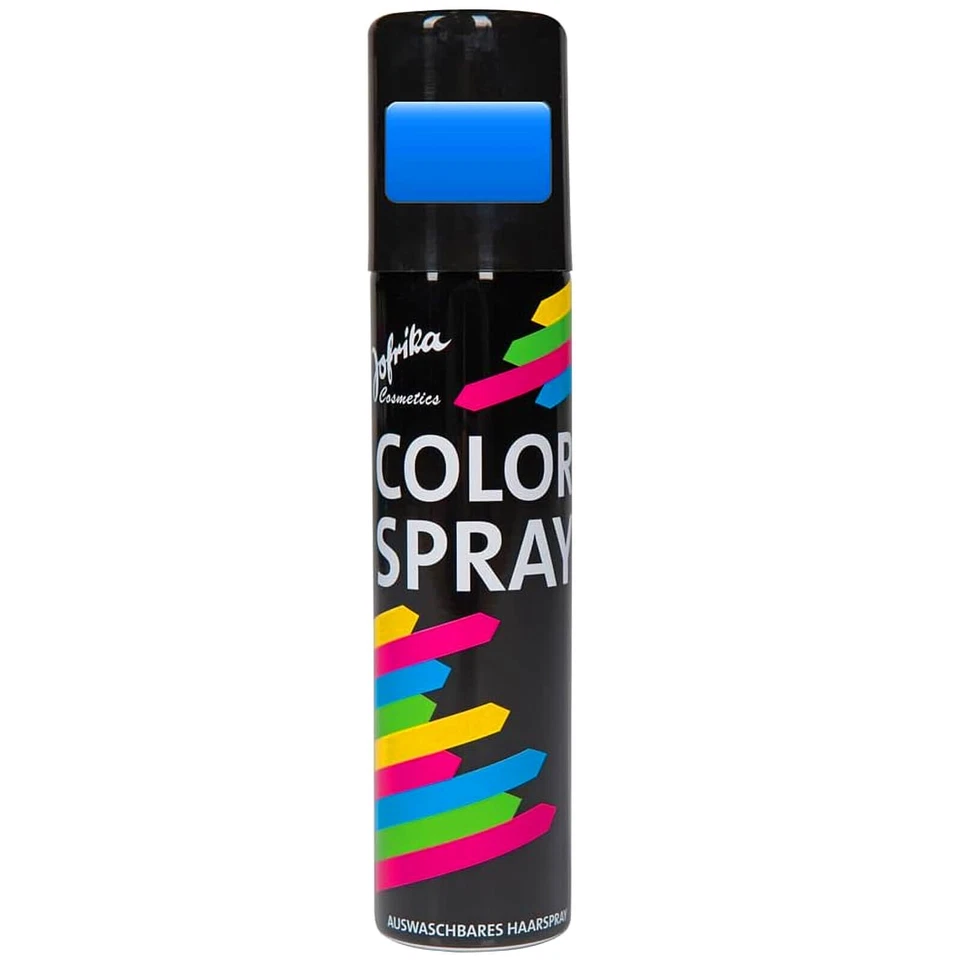 100ml Jofrika Haarspray Colorspray bunt Fasching Karneval auswaschbar Haarfarbe - Bild 2 von 4
