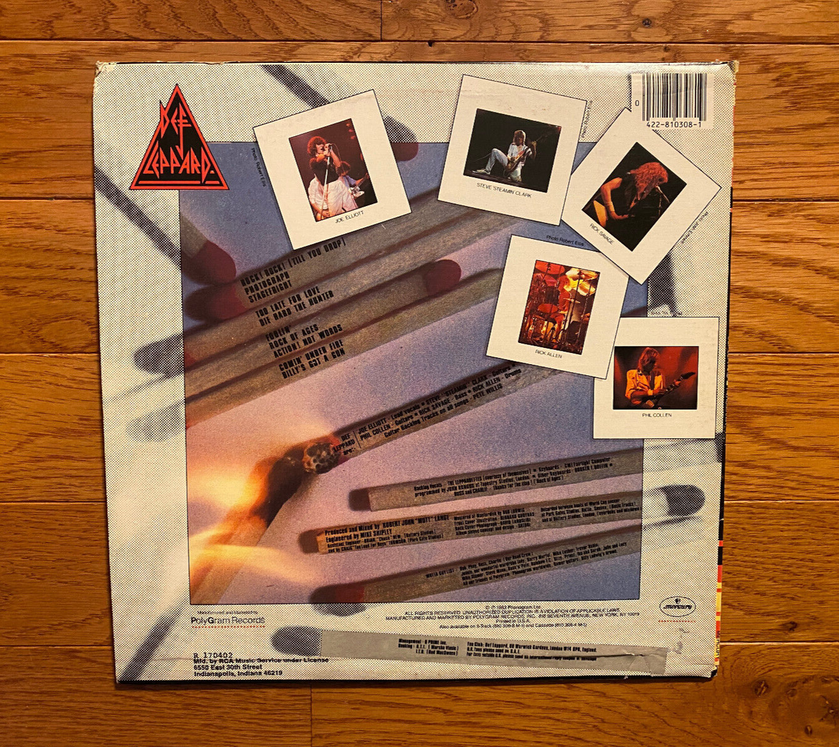 Def Leppard - Pyromania LP Mercury 1983 Pressing VG+ | eBay