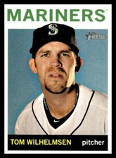 2013 Topps Heritage #286 Tom Wilhelmsen Seattle Mariners
