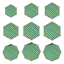 6-14ft Trampoline Cover Anti-UV Trampolines Canopy Waterproof Sun-Protection