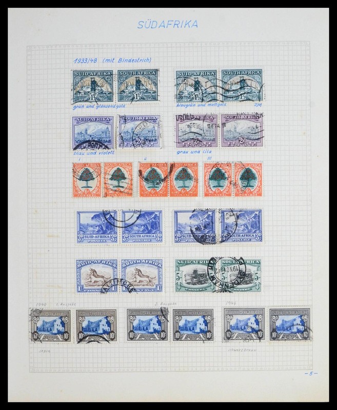 SOUTH AFRICA-SELECTION-OLDER-SOME PAIRS- PART  PGS-NOT LIFTED-"AS IS"-#18