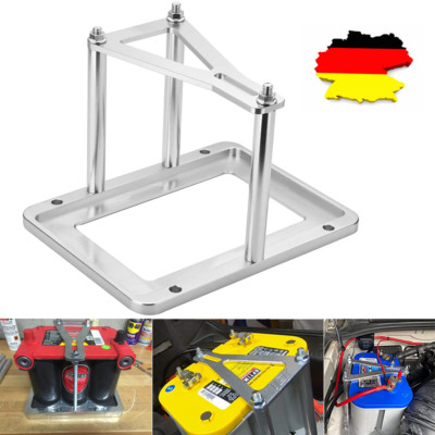 551181 Universal Battery Tray Hold Down Trunk Relocation Billet Box - New - DE