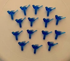 28 Small Blue Bird / Dove For Ceramic Christmas tree Vintage