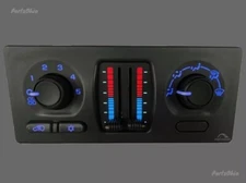 03-06 Silverado Sierra Heater A/C Climate Control No Defrost BLUE LED