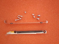 Powerbook G4 17" Aluminum Hard Drive Caddy, Bracket Cushions, Screws All models