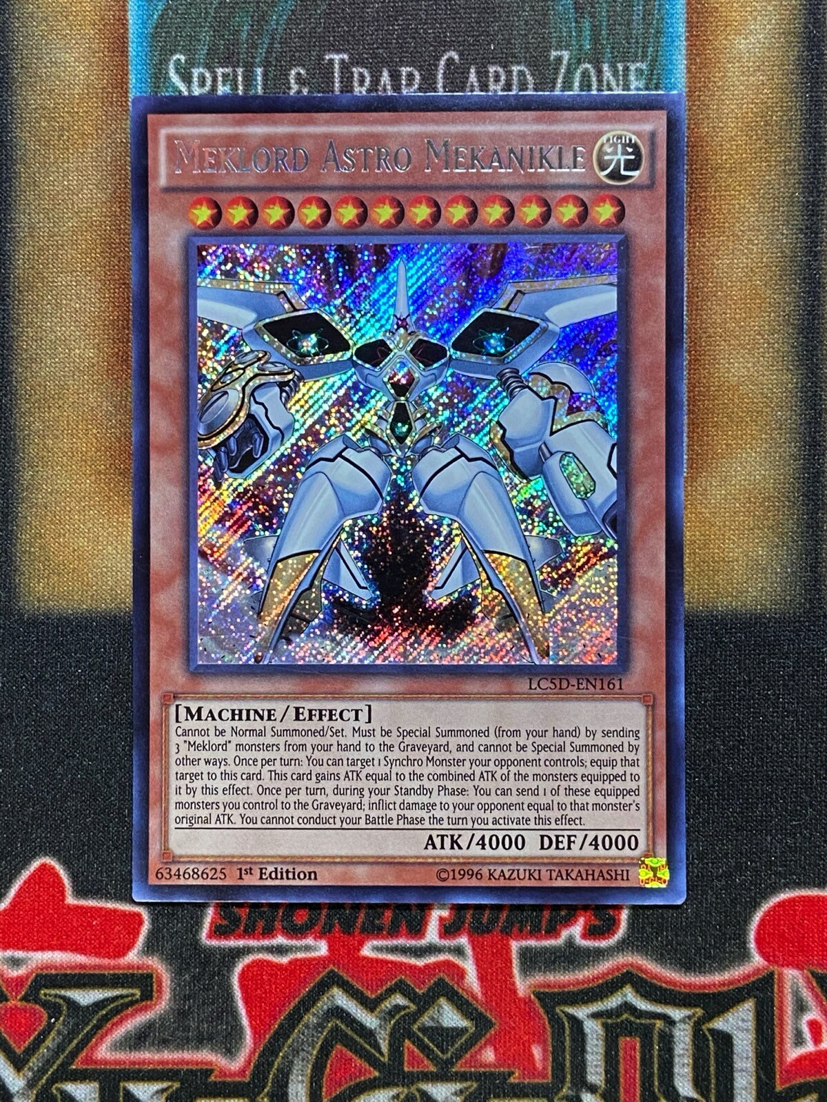 Meklord Astro Mekanikle LC5D-EN161 Legendary Collection 5Ds 1st Ed Ultra Rare