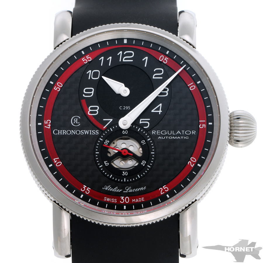 CHRONOSWISS Regulator Classic Carbon CH-8773-CARE watch men