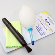 KIT DI PULIZIA PER OBIETTIVI E SENSORE x CANON 700D 1100D 70D 5D Mark II III 6D