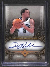2006-07 UD Ultimate Collection Ultimate Signatures Auto #US-DW Deron Williams