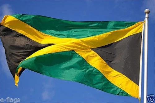 🇯🇲 GIANT 5 FT × 3 FT JAMAICA FLAG BANNER – TEAM JAMAICA INDEPENDENCE DAY 🇯🇲 - Изображение 3 из 4