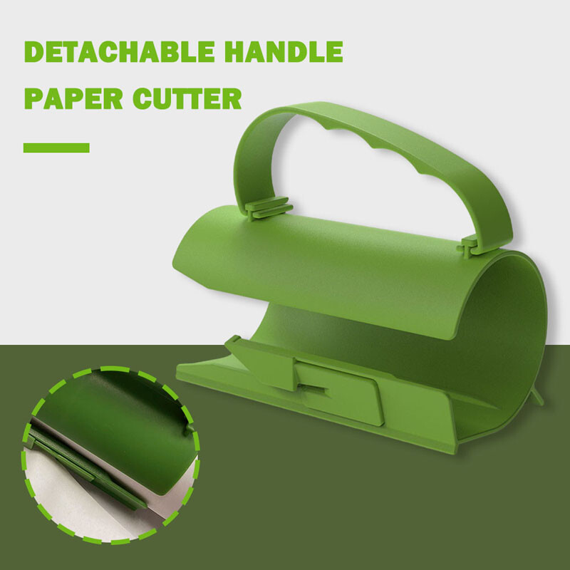 Wrapping Paper Cutter Replaceable Blade Sliding Paper Roll Cutter with