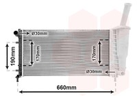 VAN Wezel 17002290 KüHler, MotorküHlung For Fiat