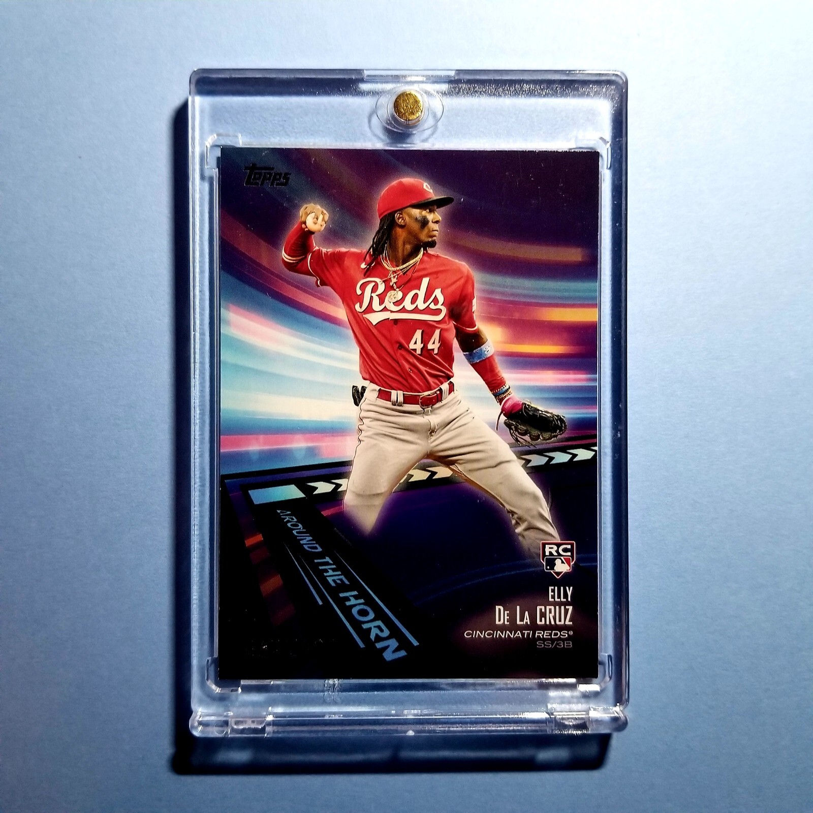 2024 Topps Series 2 Elly De La Cruz RC Around The Horn Black /299 - Reds