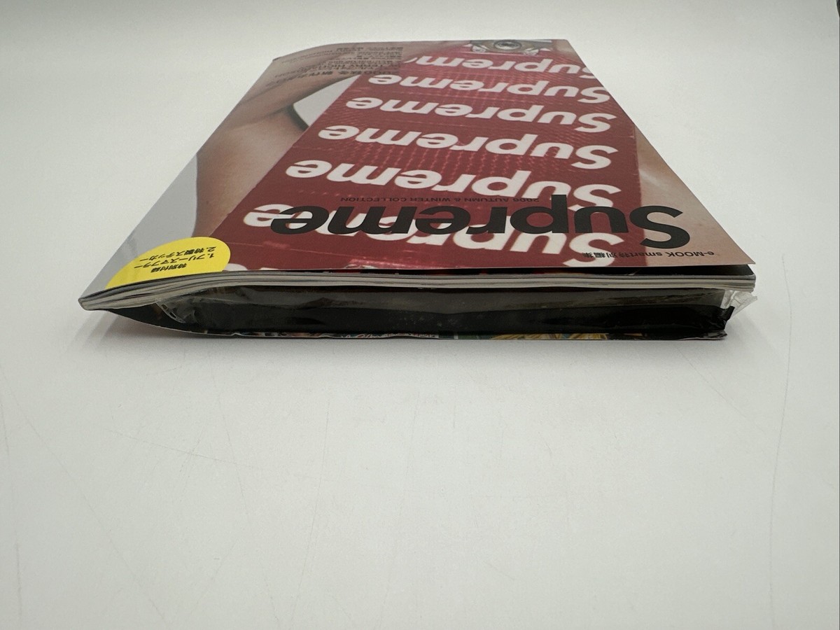 Supreme Autumn & Winter 2006 Magazine With Scarf Full Stickers And