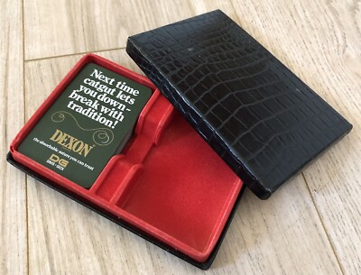 Vintage Einzelpack Davis + Geck DEXON Spielkarten in einer Doppelbox +1 Joker