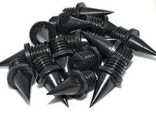 3/8 inch 9 mm Black Steel Track and Cross Country Spikes