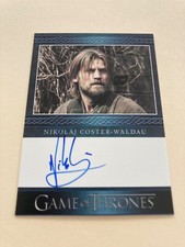 Nikolaj Coster-Waldau Game of Thrones Season 3 Autograph Jaime Lannister Auto S3