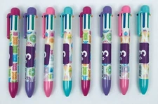 OOLY - Sugar Joy 6 Click Multicolor Pens, 4 Styles/6 Ink Colors Each, (Set of 8)