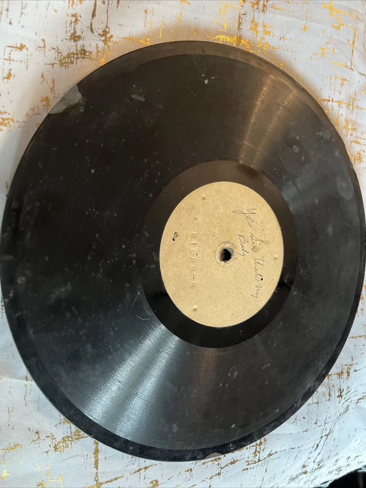 Yes Sir That’s My Baby No Labels Edison Record Rare 51688-R VTG - Image 4 of 4