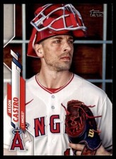 2020 Topps Baseball Card Jason Castro Los Angeles Angels #U-232