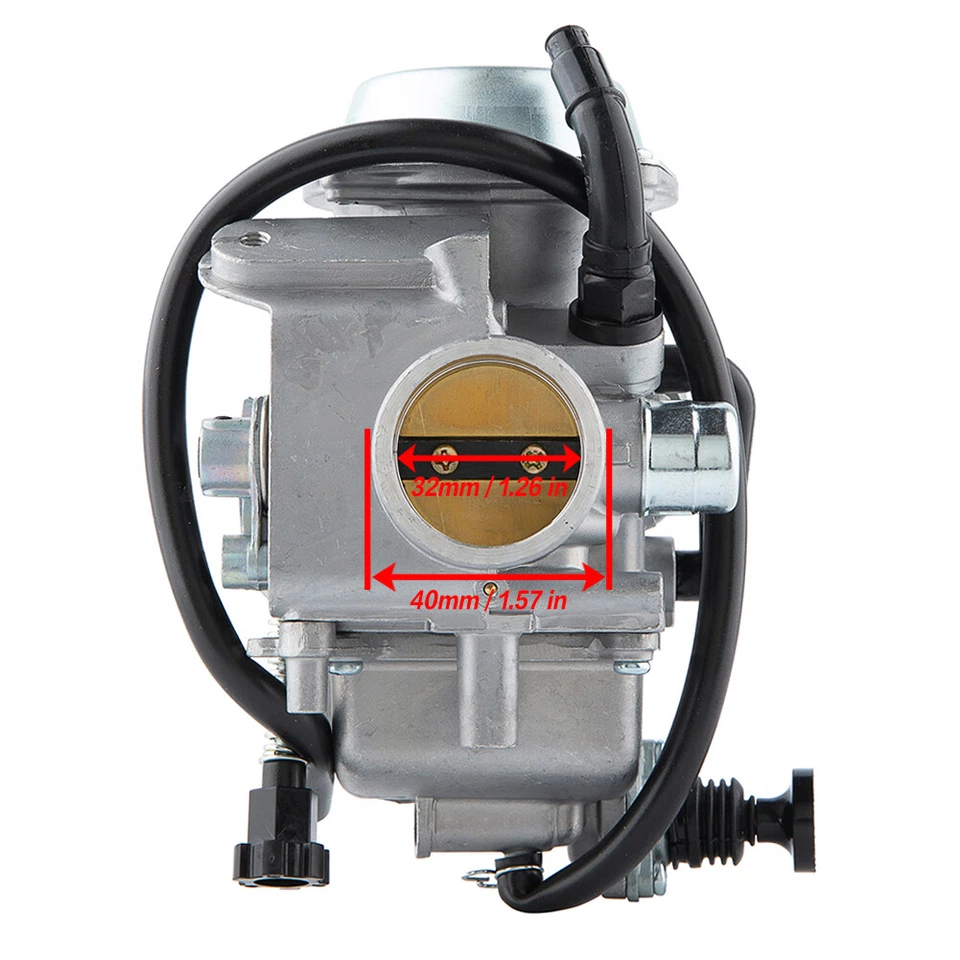 Carburetor For Honda Foreman 400 TRX400FW 1995 1996 1997 1998 1999 2000-2005 ATV - Image 3 of 4