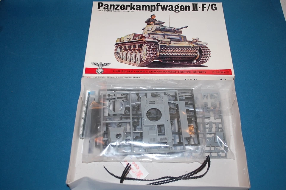 Bandai 8261 - Panzerkampfwagen II - F/G scala 1/48 - Immagine 2 di 2