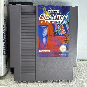 Kabuki Quantum Fighter NES Boxed Complete w/ Manual & Half Cellophane
