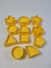 Tupperware ShapeO-Ball Toy Shape Sorter 10 1 Shaped Replacement Pieces, Full Set