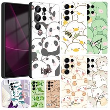 Cute Cartoon Custom Silicone Cover Phone Case For Samsung Galaxy A16 A35 S25 S24