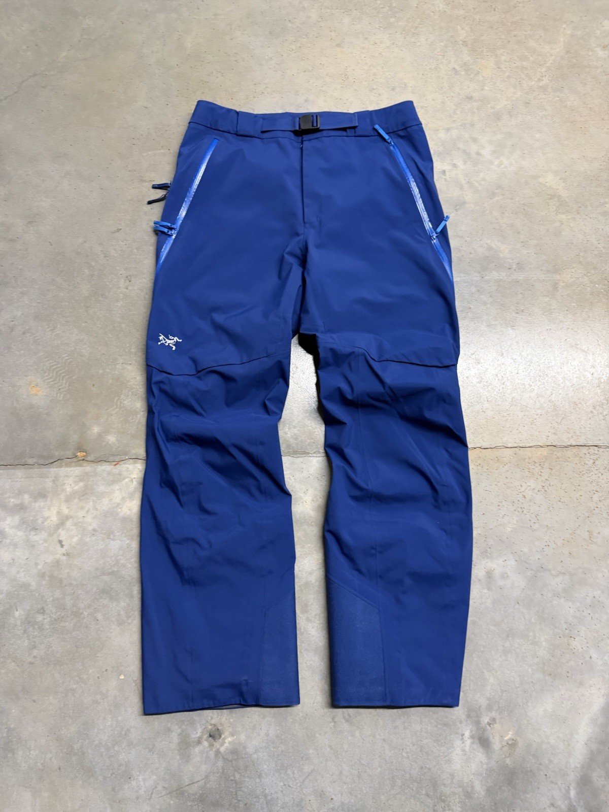 Arc'teryx GORE-TEX Blue Men's Snow Pants 32 REG Waterproof Windproof Pockets thumbnail 2