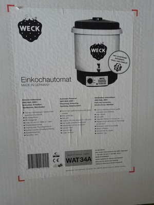 WECK WAT 34 A 2000W Einkoch- Glühweinautomat