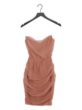 House Of CB London Bodycon Midi Dress XS in Pink