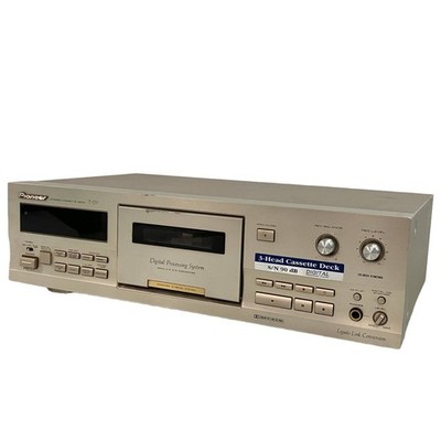 Pioneer T-D7 Digital Processing Cassette Deck 3-Head 3-D NR System Japan Works