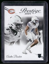 Austin Booker 2024 Panini Prestige #372 Rookie Chicago Bears