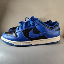 Size 12 - Nike Dunk Low Hyper Cobalt DD1391-001 Duke Black Blue Men's Sneakers