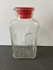 Vintage Anchor Hocking Glass Water Pitcher Jug. Cold Liquid Only.