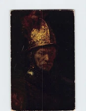 Postcard The Man with the Golden Helmet by Rembrandt