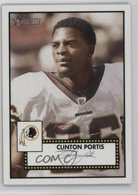 2006 Topps Heritage Clinton Portis #232 1g2w