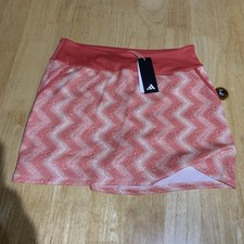 Adidas Skort Women Size M Ultimate365 Printed Skort Preloved Scarlet