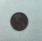 1876 Victoria Half Penny — photo from another recent sale