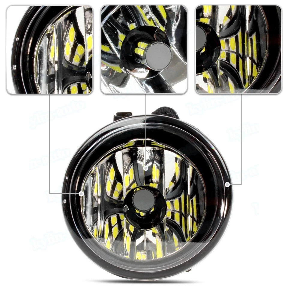 Par de faros antiniebla LED para BMW X3 F25 2011 2012 2013 2014 2015 2016 2017 Foto 3 de 4