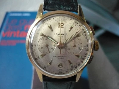 Montre Bracelet Chronographe Ancienne, Style Vintage - Occasion, à Vérifier