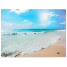 Rogue River Tactical Coastal Shoreline Waves Sandy Beach Kitchen Glass Cuttin...