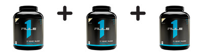 3 x Rule1 R1 Whey Blend (5lbs) Birthday Cake (35,24 EUR/kg)