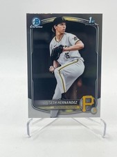2025 BOWMAN CHROME DRAFT SETH HERNANDEZ RC #BDC-25 PIRATES 1ST